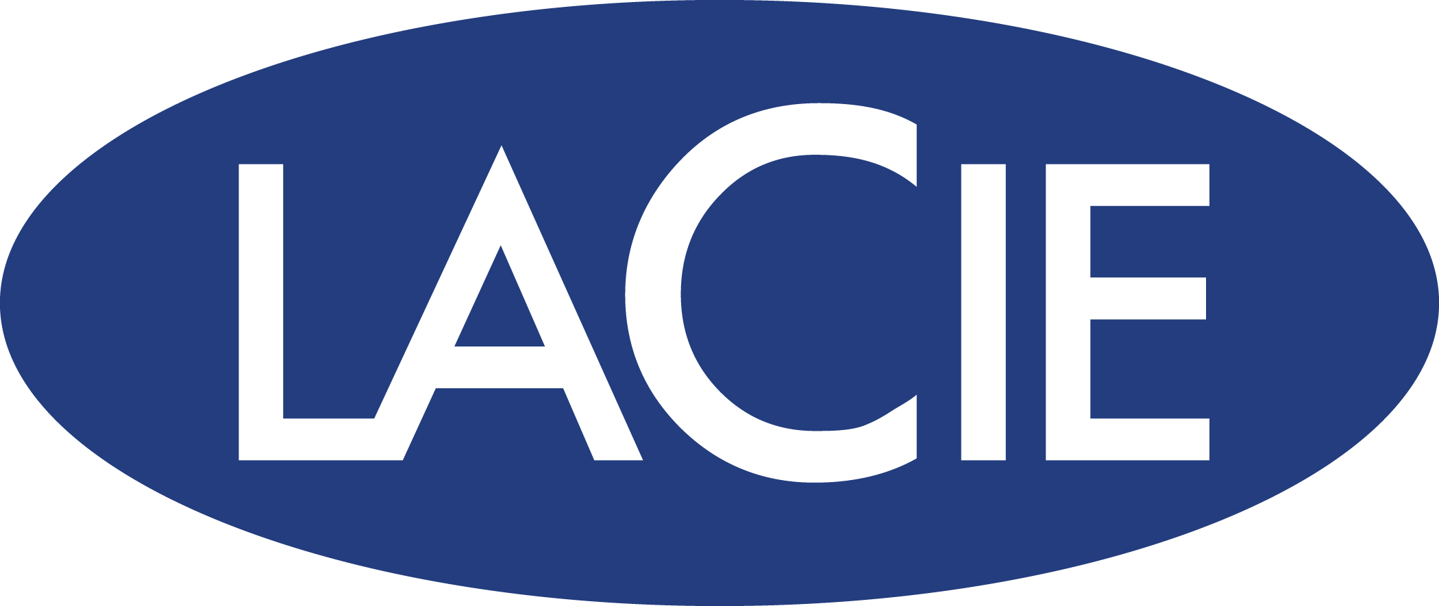 LaCie logo blue